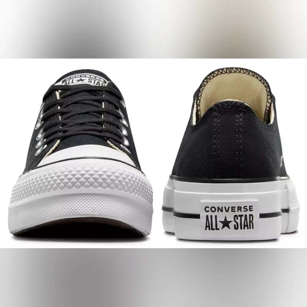 Converse Chuck Taylor All Star Lift OX Low Top Sneakers Size 10 Used Exc - Picture 3 of 11